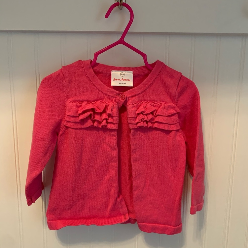 Pink Hanna Andersson Cardigan